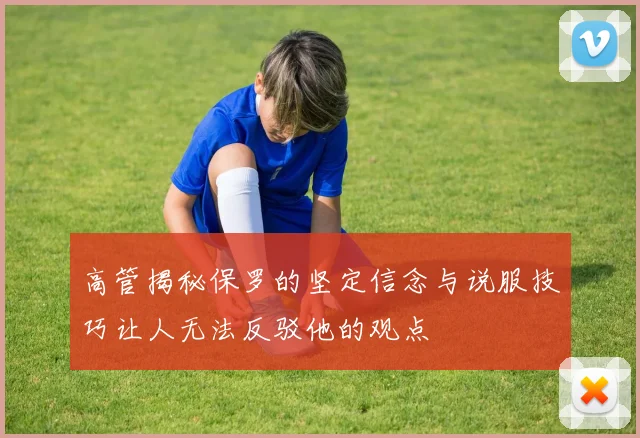 高管揭秘保罗的坚定信念与说服技巧让人无法反驳他的观点